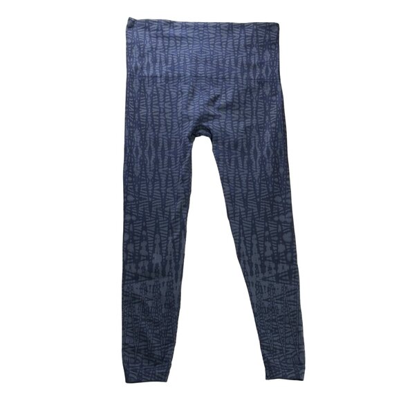 SPANX Women's Blue Patterned High-Waisted Leggings Size 3X - Picture 5 of 12